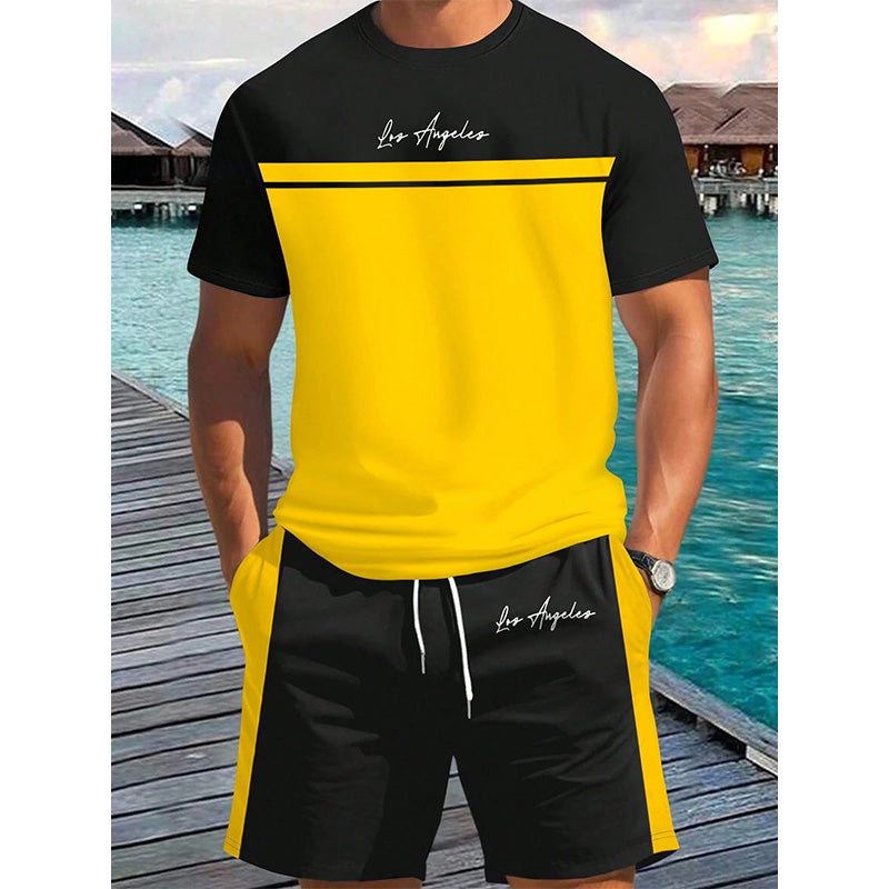 🏃‍♂️ 2-teiliges Activewear-Set für Herren – atmungsaktiv, elastisch & vielseitig für Training, Laufen & Freizeit 💪
