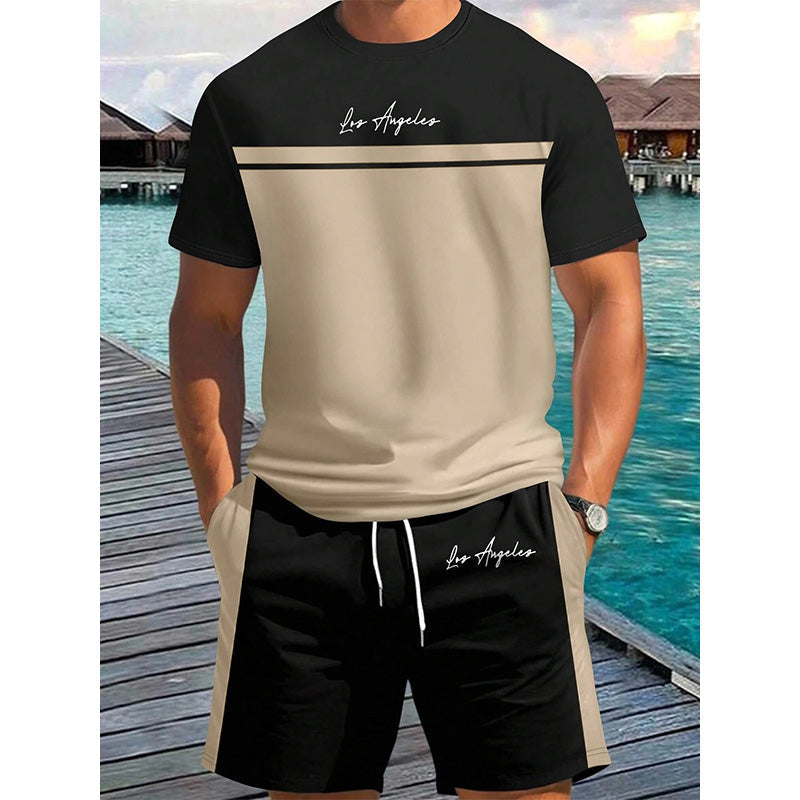🏃‍♂️ 2-teiliges Activewear-Set für Herren – atmungsaktiv, elastisch & vielseitig für Training, Laufen & Freizeit 💪