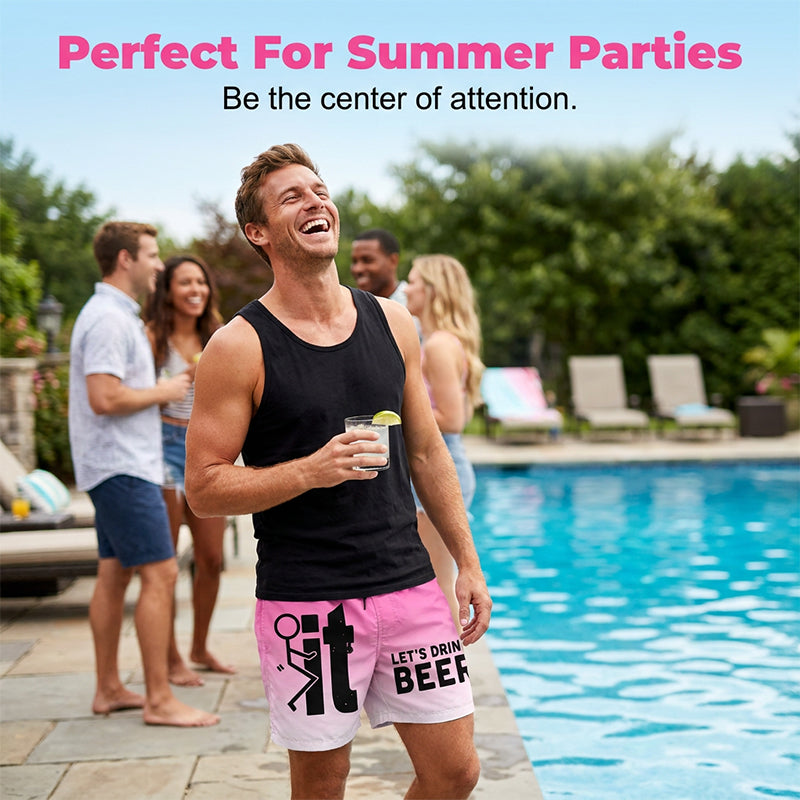 🩳 Herren-Casual-Shorts mit 3D-Grafik-Print – leicht, atmungsaktiv & vielseitig für Sommer, Freizeit & Sport ☀️