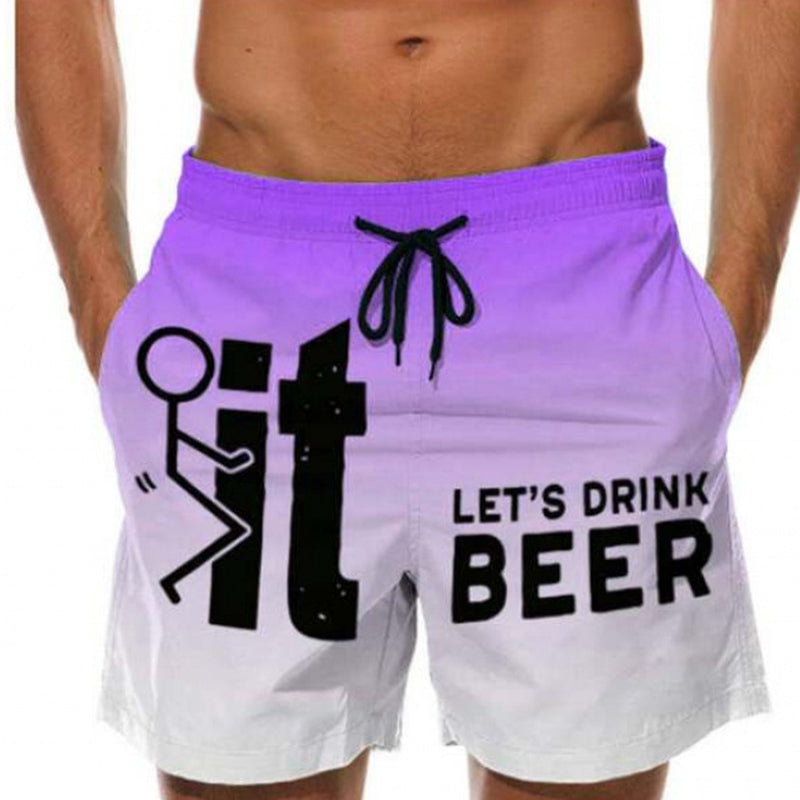 🩳 Herren-Casual-Shorts mit 3D-Grafik-Print – leicht, atmungsaktiv & vielseitig für Sommer, Freizeit & Sport ☀️