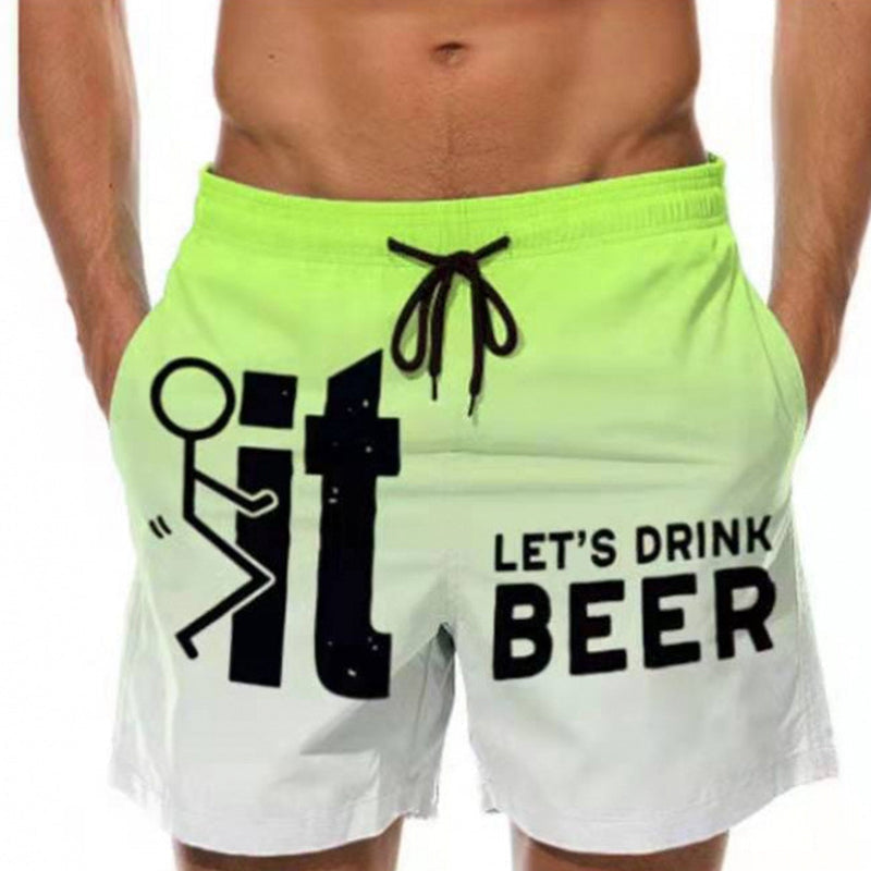 🩳 Herren-Casual-Shorts mit 3D-Grafik-Print – leicht, atmungsaktiv & vielseitig für Sommer, Freizeit & Sport ☀️