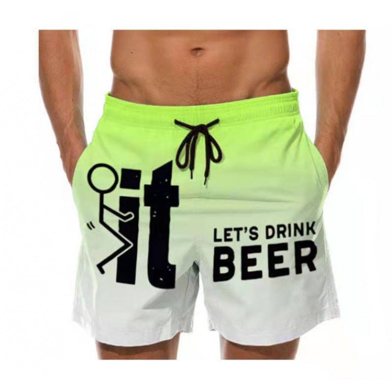 🩳 Herren-Casual-Shorts mit 3D-Grafik-Print – leicht, atmungsaktiv & vielseitig für Sommer, Freizeit & Sport ☀️