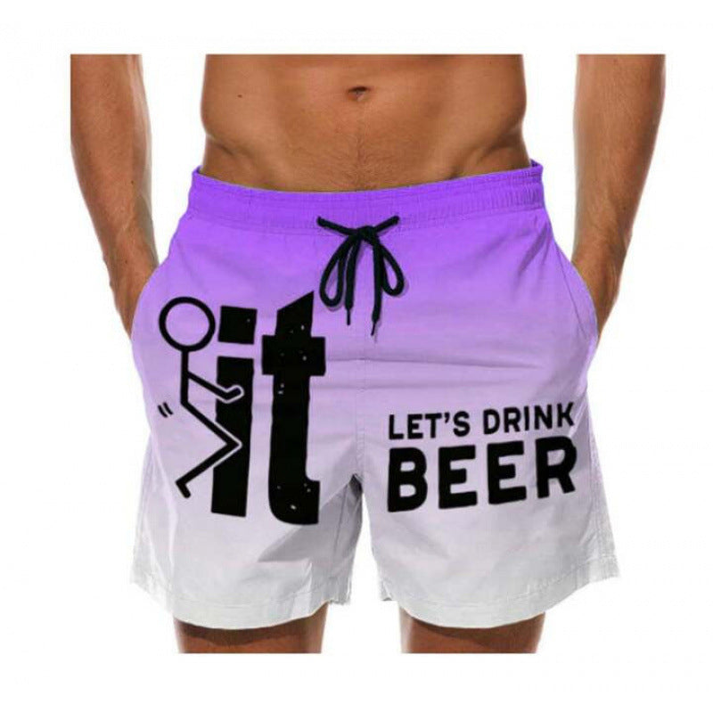 🩳 Herren-Casual-Shorts mit 3D-Grafik-Print – leicht, atmungsaktiv & vielseitig für Sommer, Freizeit & Sport ☀️