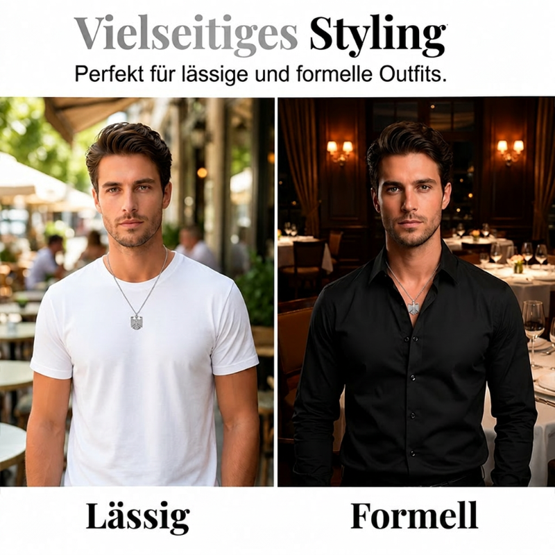 🦅🇩🇪 Halskette mit Bundesadler-Emblem – 50% RABATT! Trage deine Verbundenheit mit Stolz – edles Design, hochwertig verarbeitet. 🔥✨