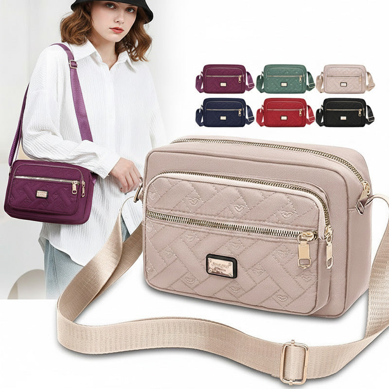 👜 Mehrere Fächer, vielseitige Damen-Umhängetasche – kompakt & praktisch für Einkauf, Reisen & den täglichen Gebrauch 🌸