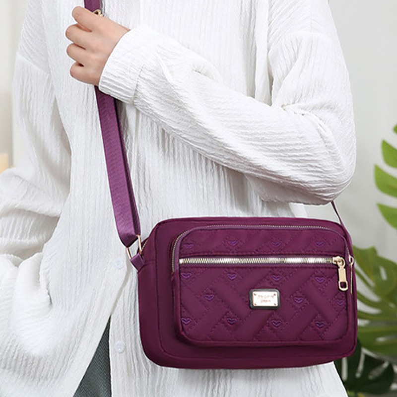 👜 Mehrere Fächer, vielseitige Damen-Umhängetasche – kompakt & praktisch für Einkauf, Reisen & den täglichen Gebrauch 🌸