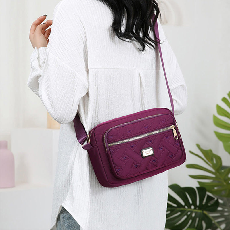 👜 Mehrere Fächer, vielseitige Damen-Umhängetasche – kompakt & praktisch für Einkauf, Reisen & den täglichen Gebrauch 🌸