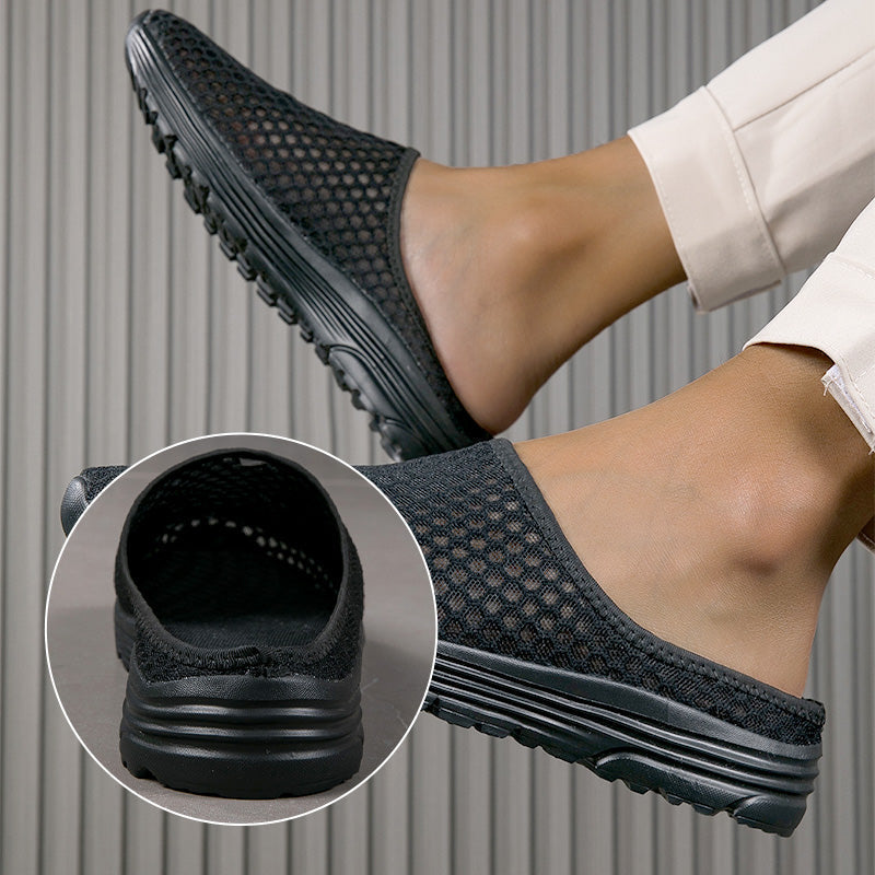 🏃‍♀️ Es wird im Akkord weggeschnappt – zögern Sie nicht!✨Bequeme atmungsaktive Mesh-Slipper