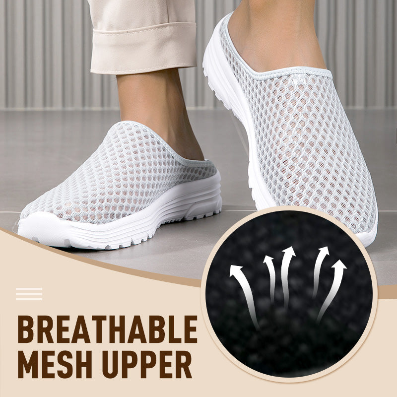 🏃‍♀️ Es wird im Akkord weggeschnappt – zögern Sie nicht!✨Bequeme atmungsaktive Mesh-Slipper