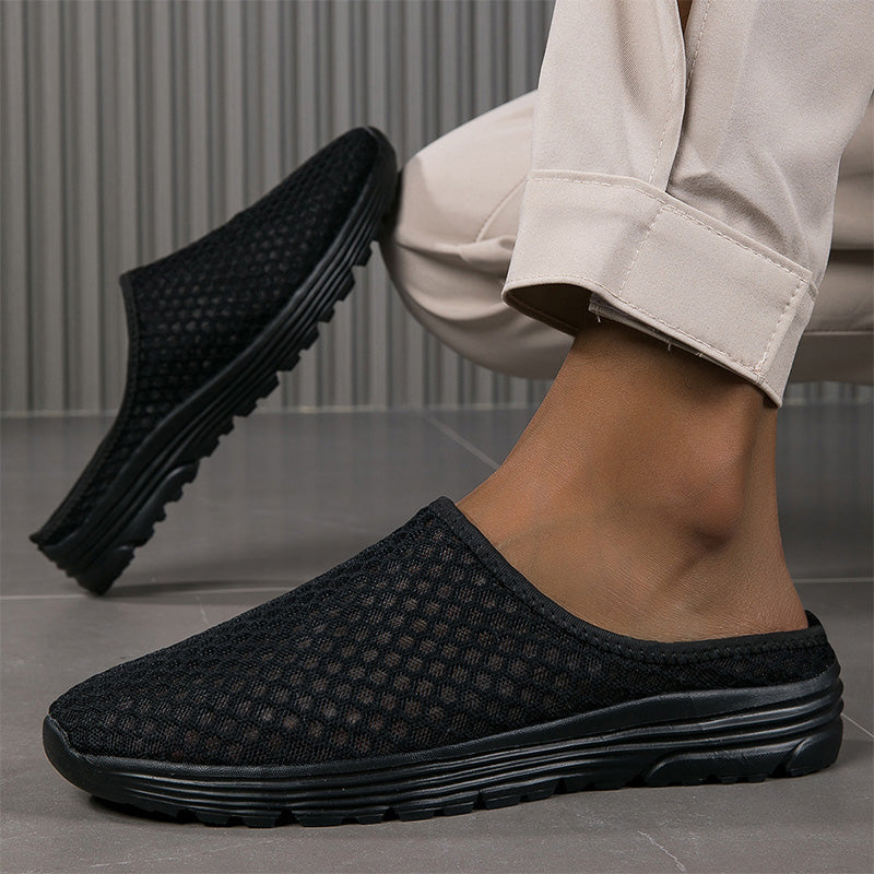 🏃‍♀️ Es wird im Akkord weggeschnappt – zögern Sie nicht!✨Bequeme atmungsaktive Mesh-Slipper