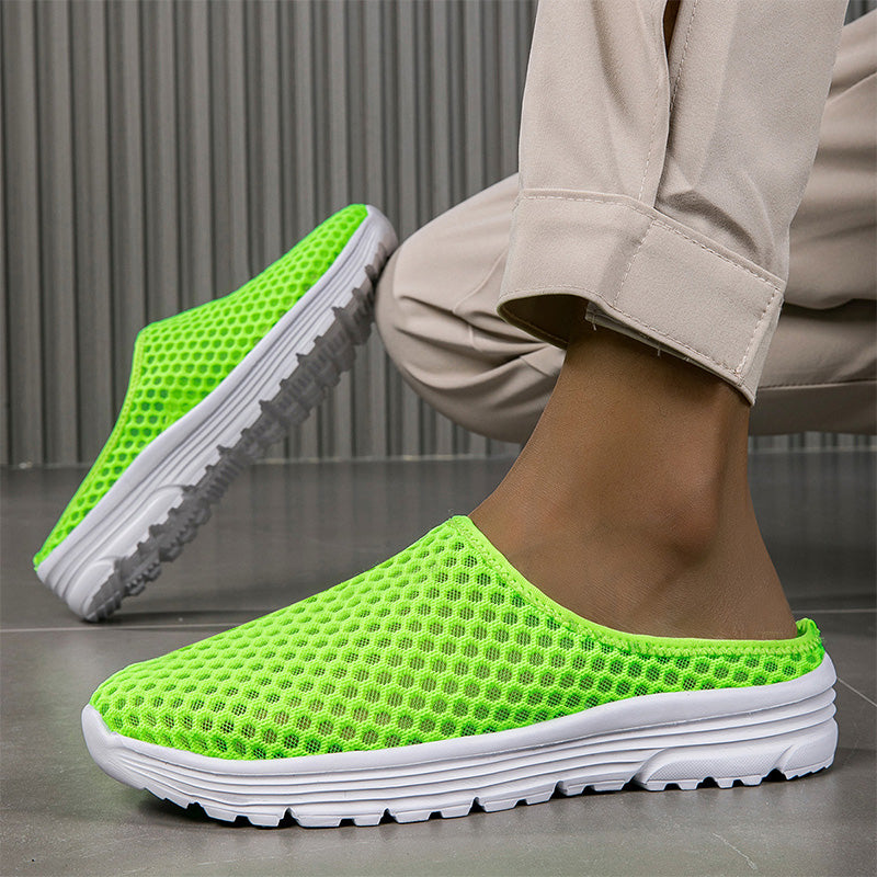🏃‍♀️ Es wird im Akkord weggeschnappt – zögern Sie nicht!✨Bequeme atmungsaktive Mesh-Slipper
