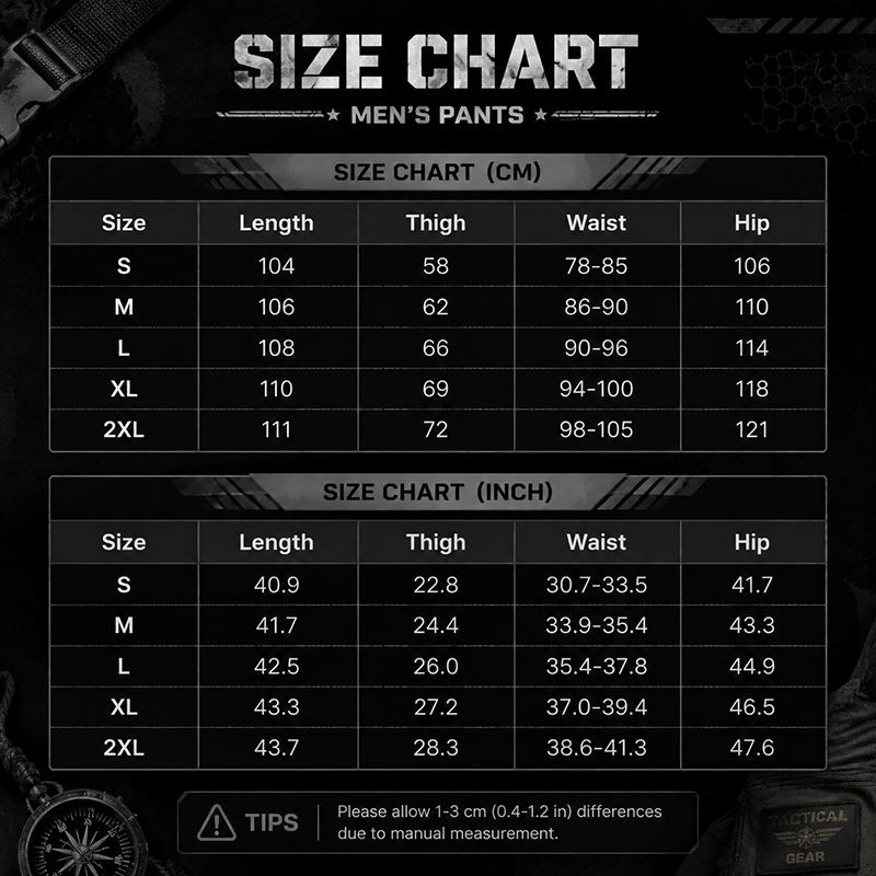 👖 Taktische Cargohose für Herren – elastisch, atmungsaktiv & mit vielen Taschen, robust & strapazierfähig, ideal für Outdoor, Training & den täglichen Einsatz 🏕️