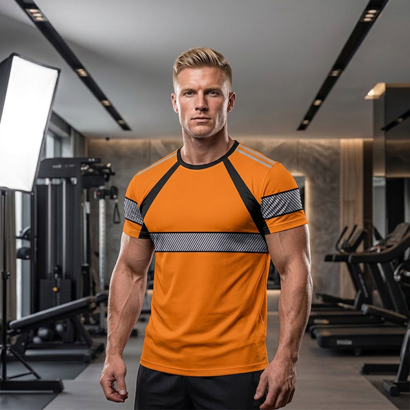 👕 Herren-Freizeit-Shirt mit Rundhals & Kurzarm – bequem, atmungsaktiv & vielseitig für Alltag, Freizeit & Reisen 🌿