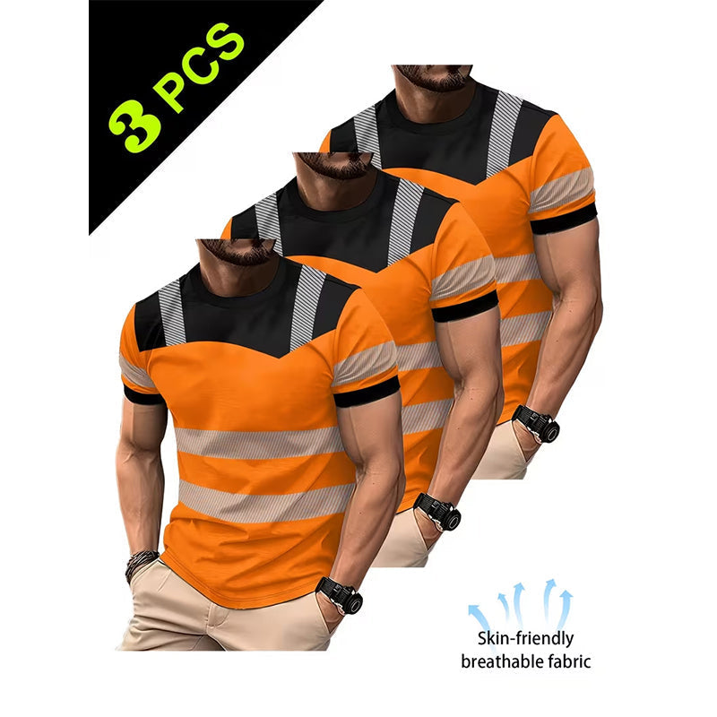 👕 Herren-Freizeit-Shirt mit Rundhals & Kurzarm – bequem, atmungsaktiv & vielseitig für Alltag, Freizeit & Reisen 🌿