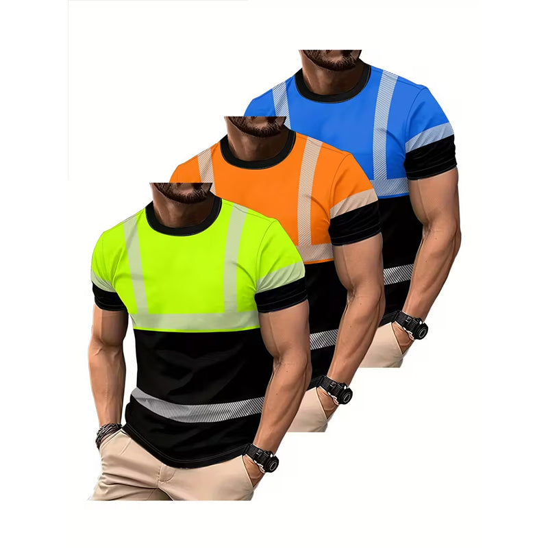 👕 Herren-Freizeit-Shirt mit Rundhals & Kurzarm – bequem, atmungsaktiv & vielseitig für Alltag, Freizeit & Reisen 🌿