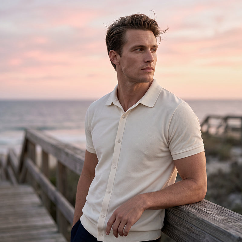 👔 Herren-Freizeithemd mit Kurzarm & Knopfleiste – bequem, atmungsaktiv & vielseitig für Alltag, Büro & Freizeit ☀️