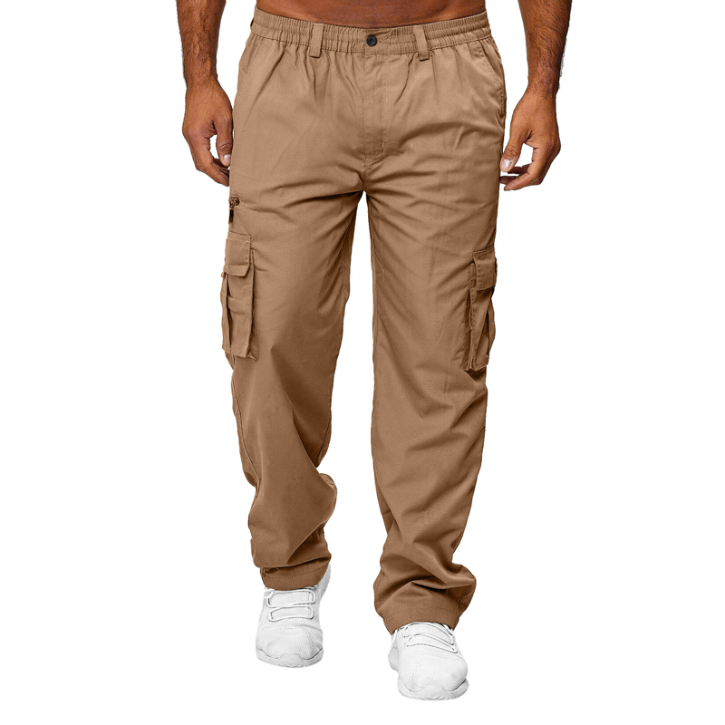 👖 Herren-Cargohose mit vielen Taschen – lässige Passform, robust & vielseitig für Alltag, Outdoor & Reisen🏃