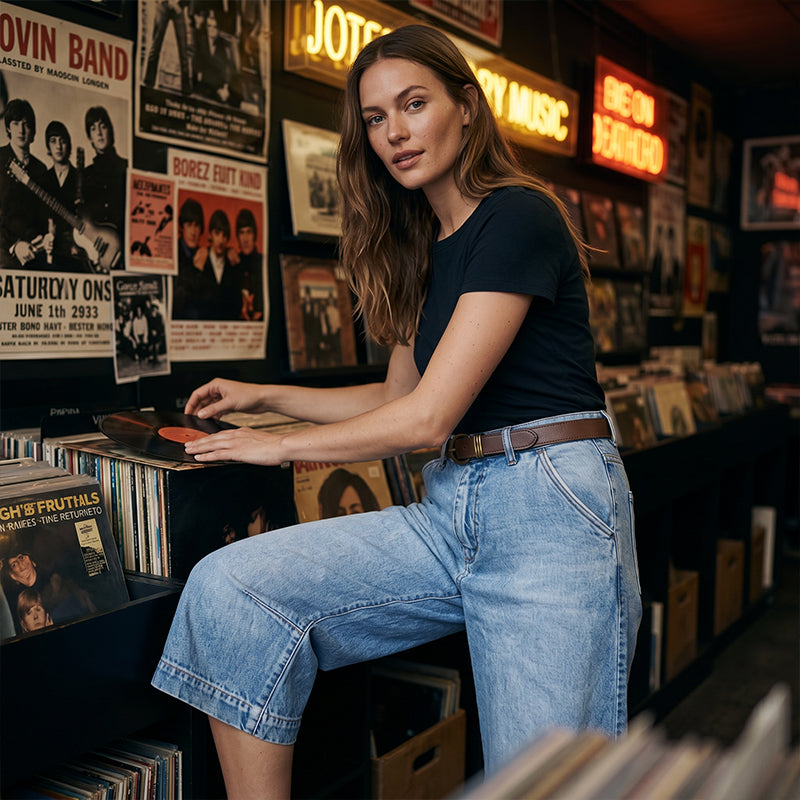 👖 Damen Denim-Bermudashorts ✨ Lockerer Schnitt, Bequem & Ideal für Alltag und Sommer
