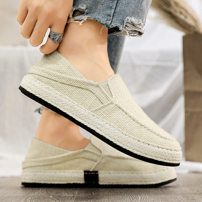 👞 50% RABATT! 🌿 Herren lässige Canvas Slip-On Schuhe – Weich, atmungsaktiv & vielseitig – Perfekt für Alltag, Freizeit oder warme Tage – bequem & stilvoll ☀️✨