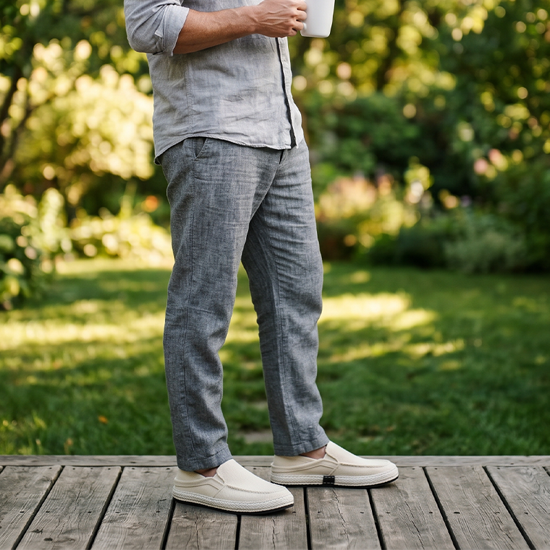 👞 50% RABATT! 🌿 Herren lässige Canvas Slip-On Schuhe – Weich, atmungsaktiv & vielseitig – Perfekt für Alltag, Freizeit oder warme Tage – bequem & stilvoll ☀️✨