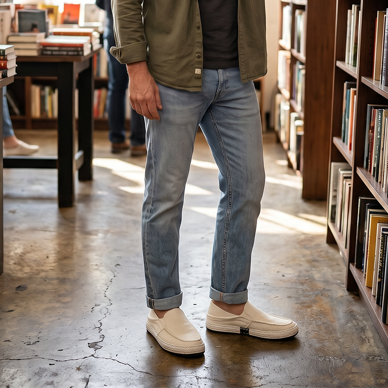 👞 50% RABATT! 🌿 Herren lässige Canvas Slip-On Schuhe – Weich, atmungsaktiv & vielseitig – Perfekt für Alltag, Freizeit oder warme Tage – bequem & stilvoll ☀️✨