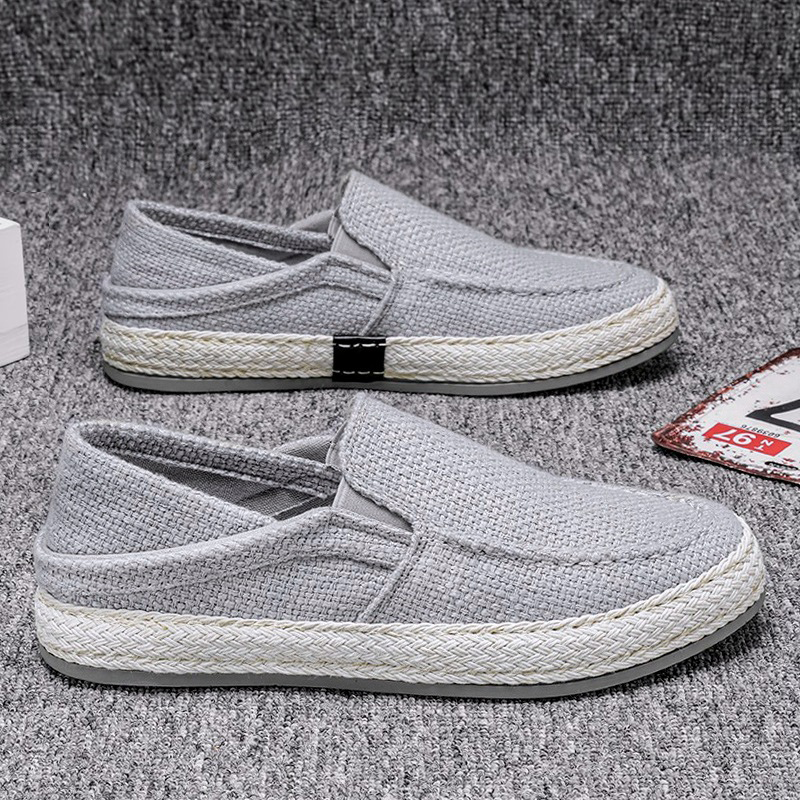👞 50% RABATT! 🌿 Herren lässige Canvas Slip-On Schuhe – Weich, atmungsaktiv & vielseitig – Perfekt für Alltag, Freizeit oder warme Tage – bequem & stilvoll ☀️✨