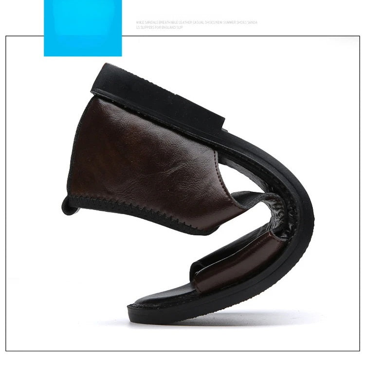 🌊Herren Komfort-Sandalen mit Offenem Zehenbereich ☀️ Atmungsaktiv, Bequem & Rutschfest