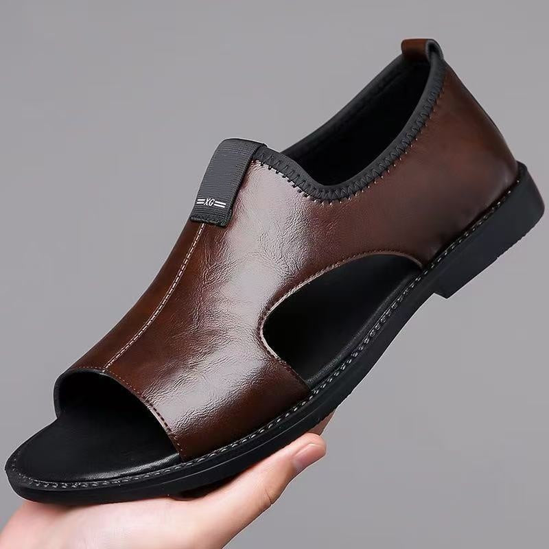 🌊Herren Komfort-Sandalen mit Offenem Zehenbereich ☀️ Atmungsaktiv, Bequem & Rutschfest