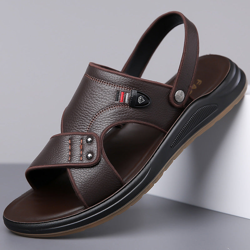 🩴 Herren-Sandalen für Sommer – vielseitig als Badeschuh & Freizeitsandale, weiche Sohle, rutschfest & bequem für Alltag & Strand 🏖️