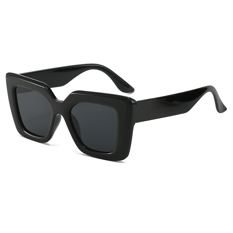 🕶️ Große quadratische Sonnenbrille für Damen – minimalistisches Design, zeitlos elegant & vielseitig für den Alltag ✨