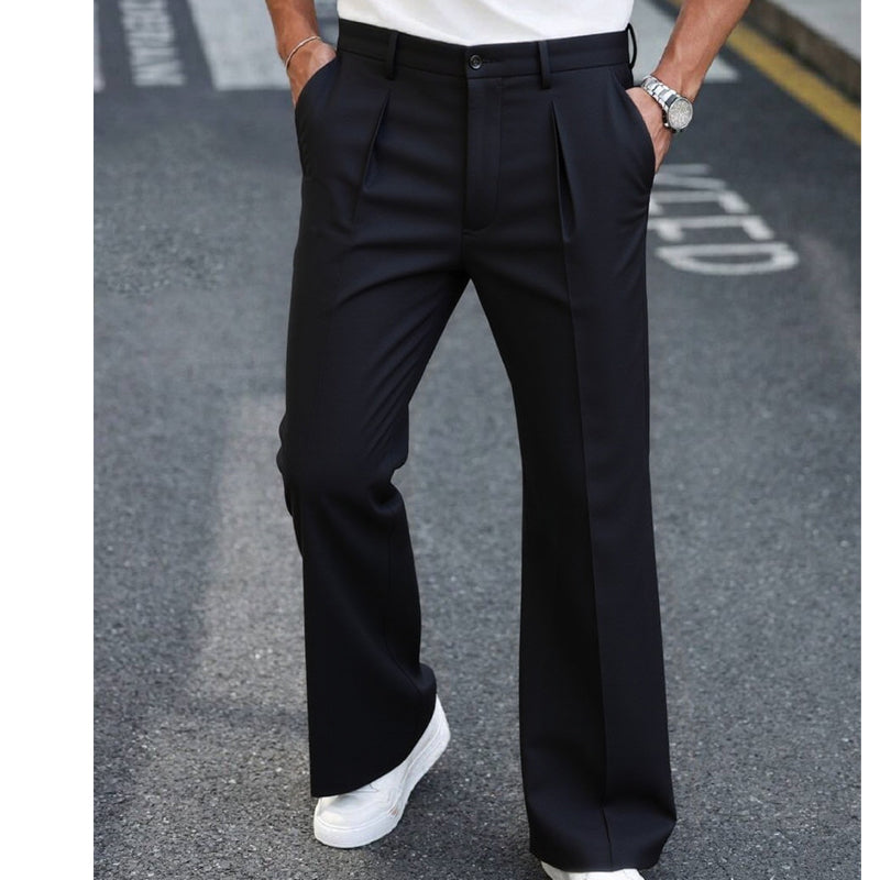 👖 Herren-Hose in Übergrößen – weiter, gerader Schnitt, vielseitig & komfortabel für Alltag und besondere Anlässe 🌿