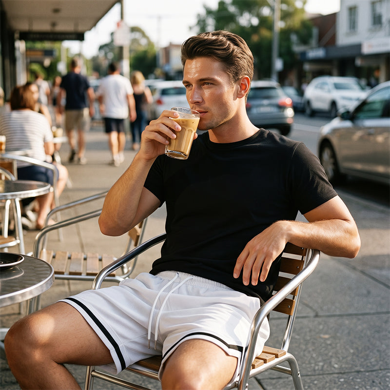 🎉 BEGRENZTE ZEIT 50% RABATT! 🏃 Herren Schnelltrocknende Sportshorts mit Kordelzug – 41K+ Verkauft! Atmungsaktiv & Leicht 💨