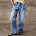 🔥 50% RABATT! 👖 Lockere Straight Leg Damen Jeans – Bequeme Passform, Zeitloser Stil & Perfekt für Jeden Tag ✨