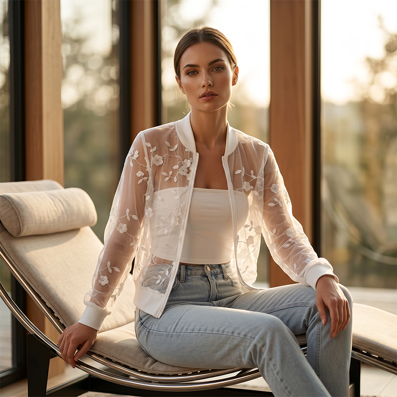 ⏰ 50 % RABATT – Nur für kurze Zeit 🌸 Leichter Damen Sommer-Cardigan ✨ Floraler Print, Luftig & Ideal als Sonnenschutz