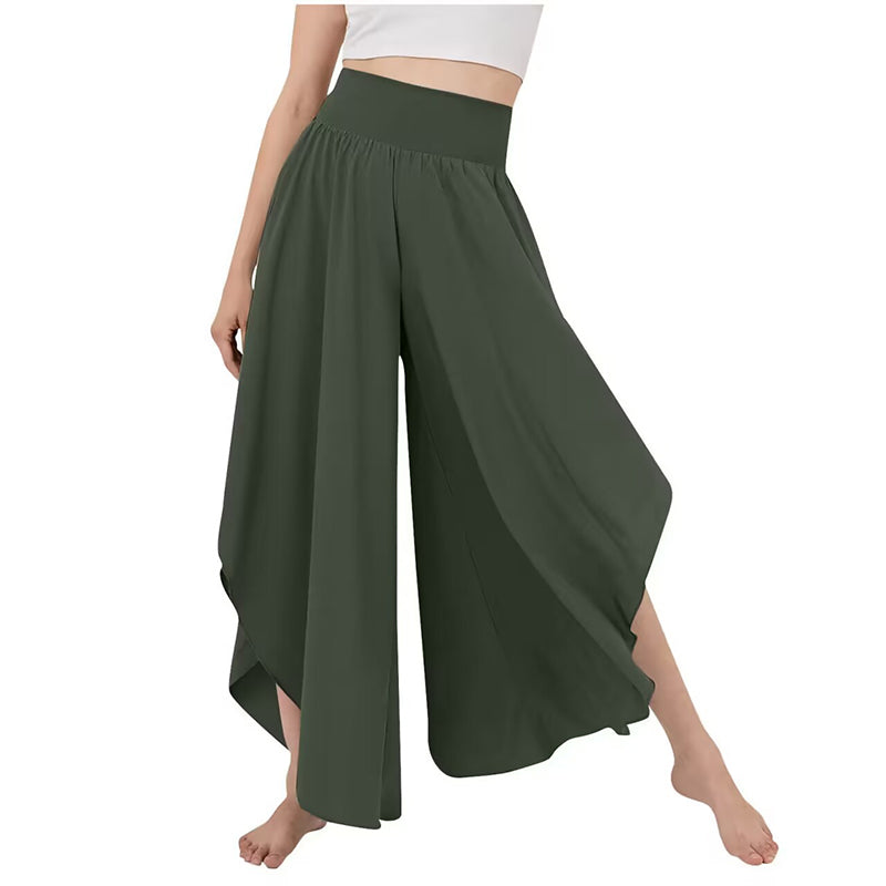 ⏰ 50 % RABATT – Nur für kurze Zeit 👖 Damen Schlaghose mit Hoher Taille ✨ Eleganter Schnitt, Bequeme Passform & Ideal für Alltag und Büro