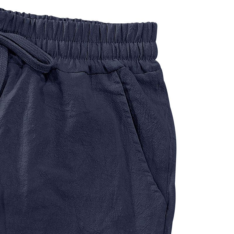 ⏰ 50 % RABATT – Nur für kurze Zeit 🌿 Herren Leinenhose in 7/8-Länge ☀️ Locker, Atmungsaktiv & Ideal für Sommer und Freizeit