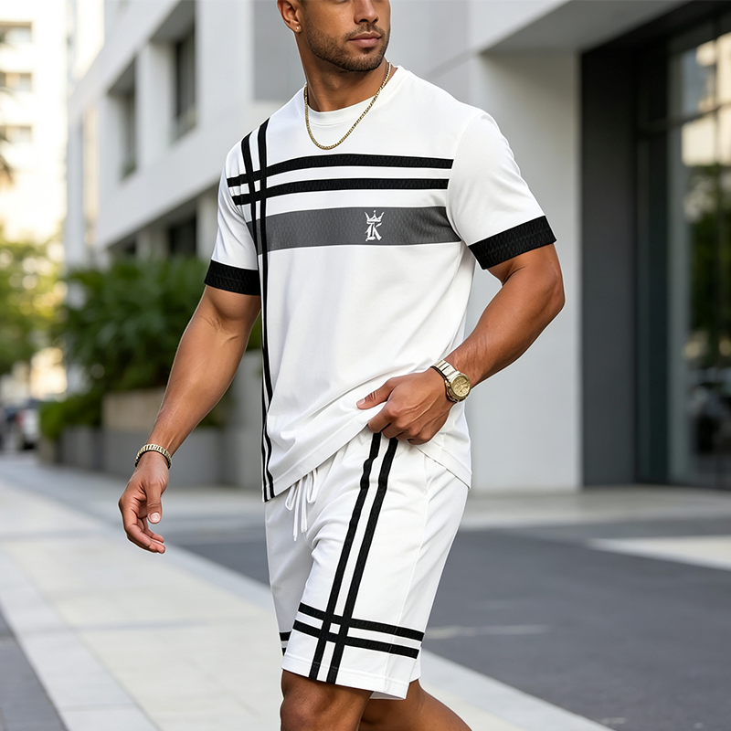 👕🩳 50% RABATT! Herren Sommer-Set ✨ Atmungsaktiv, Leicht & Bequem – Ideal für Freizeit, Urlaub und Alltag ☀️