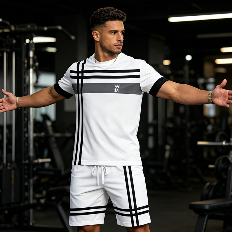 👕🩳 50% RABATT! Herren Sommer-Set ✨ Atmungsaktiv, Leicht & Bequem – Ideal für Freizeit, Urlaub und Alltag ☀️