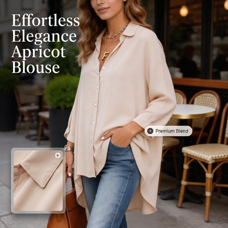 🔥 50% RABATT! 👚 Damen Bluse mit Kragen ✨ Lockere Passform, Langarm & Knopfleiste für Alltag und Freizeit