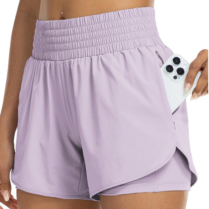 🔥 50% RABATT – Nur für kurze Zeit! 🏃‍♀️ Damen Sportshorts ✨ Schnell trocknend, leicht & ideal für Laufen, Tennis, Yoga und Fitness