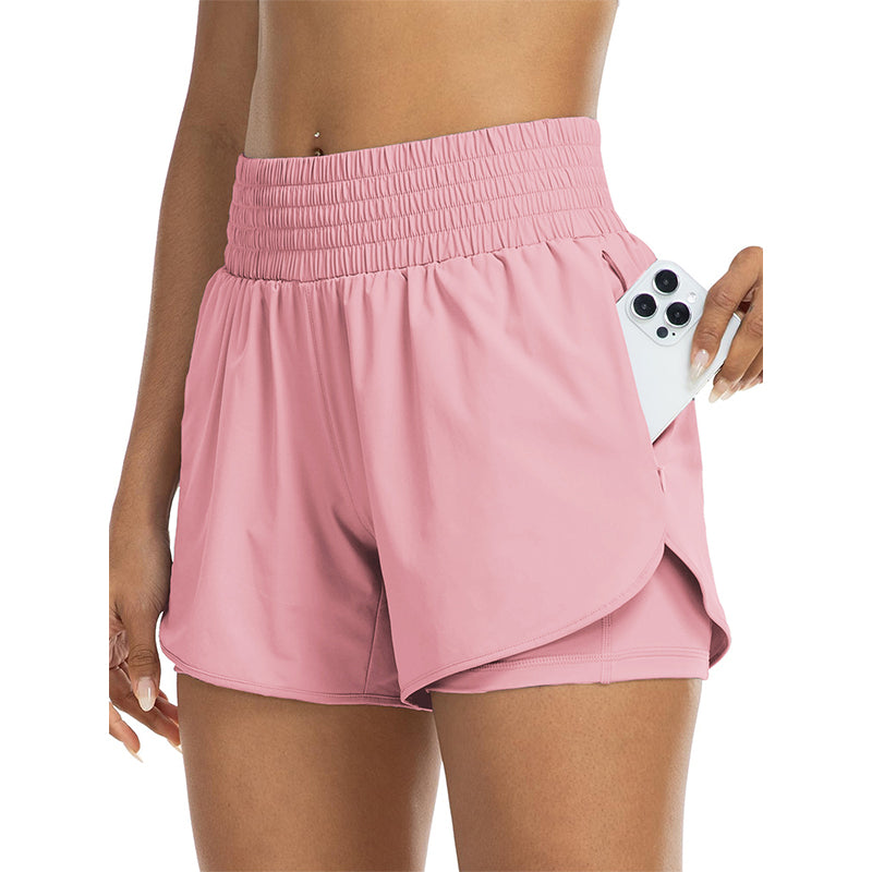 🔥 50% RABATT – Nur für kurze Zeit! 🏃‍♀️ Damen Sportshorts ✨ Schnell trocknend, leicht & ideal für Laufen, Tennis, Yoga und Fitness