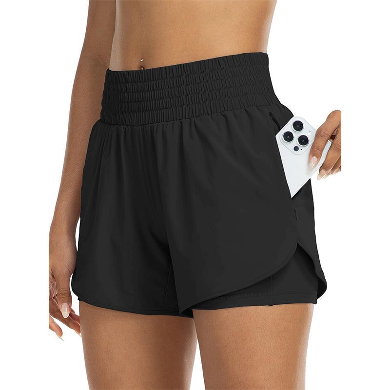 🔥 50% RABATT – Nur für kurze Zeit! 🏃‍♀️ Damen Sportshorts ✨ Schnell trocknend, leicht & ideal für Laufen, Tennis, Yoga und Fitness