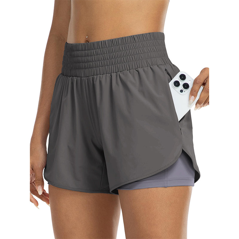 🔥 50% RABATT – Nur für kurze Zeit! 🏃‍♀️ Damen Sportshorts ✨ Schnell trocknend, leicht & ideal für Laufen, Tennis, Yoga und Fitness