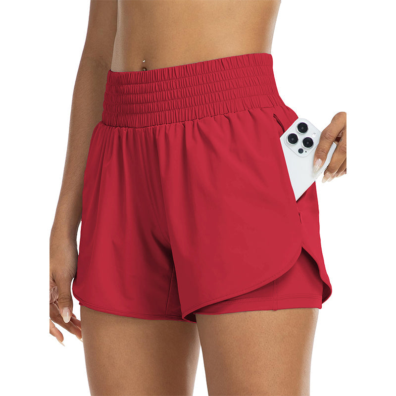 🔥 50% RABATT – Nur für kurze Zeit! 🏃‍♀️ Damen Sportshorts ✨ Schnell trocknend, leicht & ideal für Laufen, Tennis, Yoga und Fitness