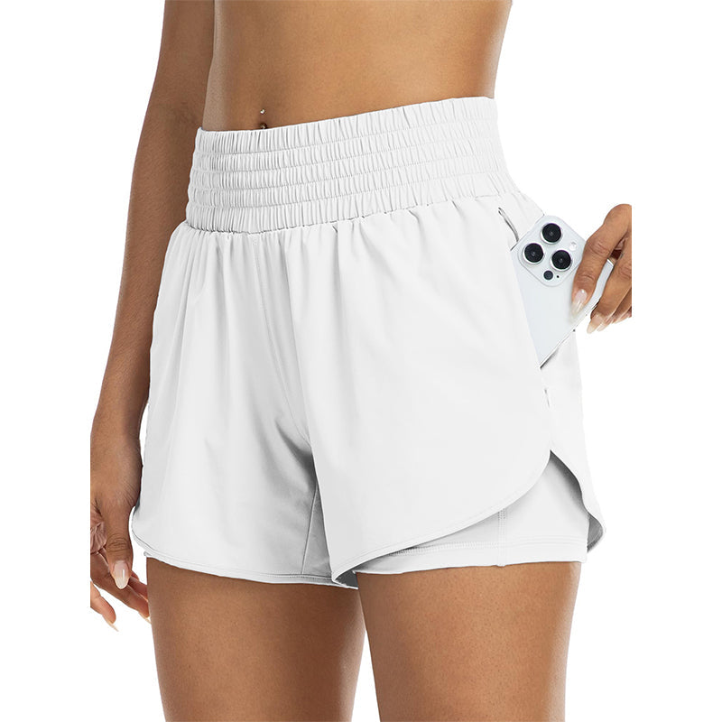 🔥 50% RABATT – Nur für kurze Zeit! 🏃‍♀️ Damen Sportshorts ✨ Schnell trocknend, leicht & ideal für Laufen, Tennis, Yoga und Fitness