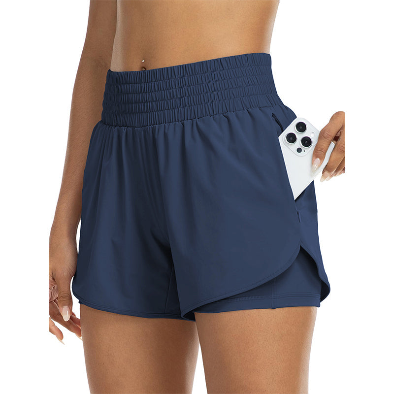 🔥 50% RABATT – Nur für kurze Zeit! 🏃‍♀️ Damen Sportshorts ✨ Schnell trocknend, leicht & ideal für Laufen, Tennis, Yoga und Fitness