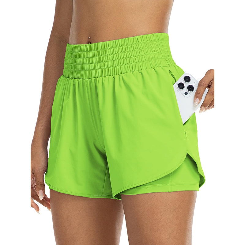 🔥 50% RABATT – Nur für kurze Zeit! 🏃‍♀️ Damen Sportshorts ✨ Schnell trocknend, leicht & ideal für Laufen, Tennis, Yoga und Fitness