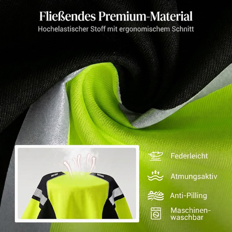 🏃‍♂️ Sportliches Herren-Longsleeve – feuchtigkeitsableitend, mit dezentem Print, für aktive Tage